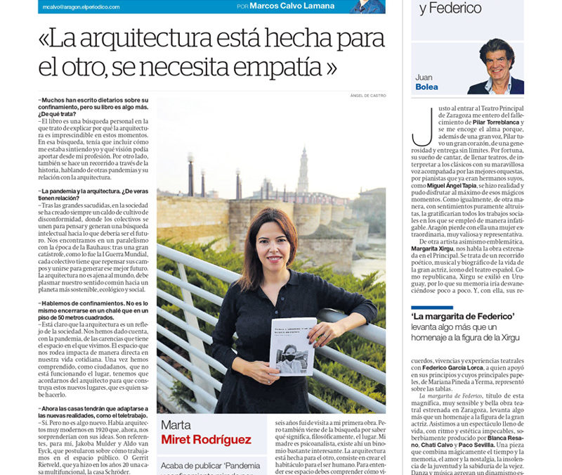 Entrevista en El Periódico