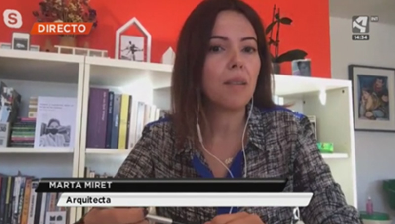 Entrevista en TV Marta Miret