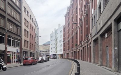 El edificio de viviendas en régimen de cooperativa en Ametzola, Bilbao, Glas Eraikuntza ya cobra vida.