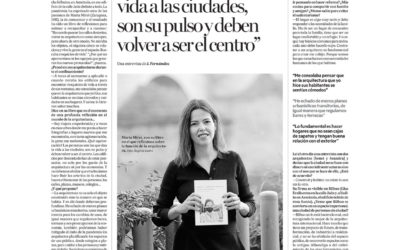 Entrevista Marta Miret: “Las personas dan vida a las ciudades, son su pulso y deben volver a ser el centro”